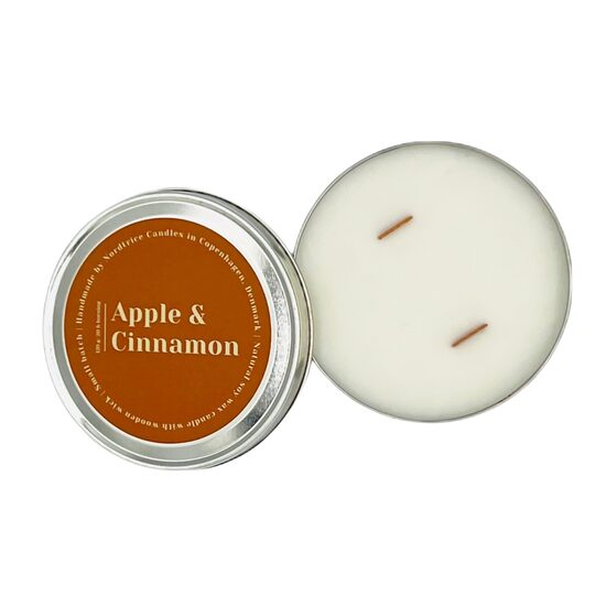 NORDTRICE "hand-made" aromātiskā sojas vaska svece +/-20h, āboli & kanēlis